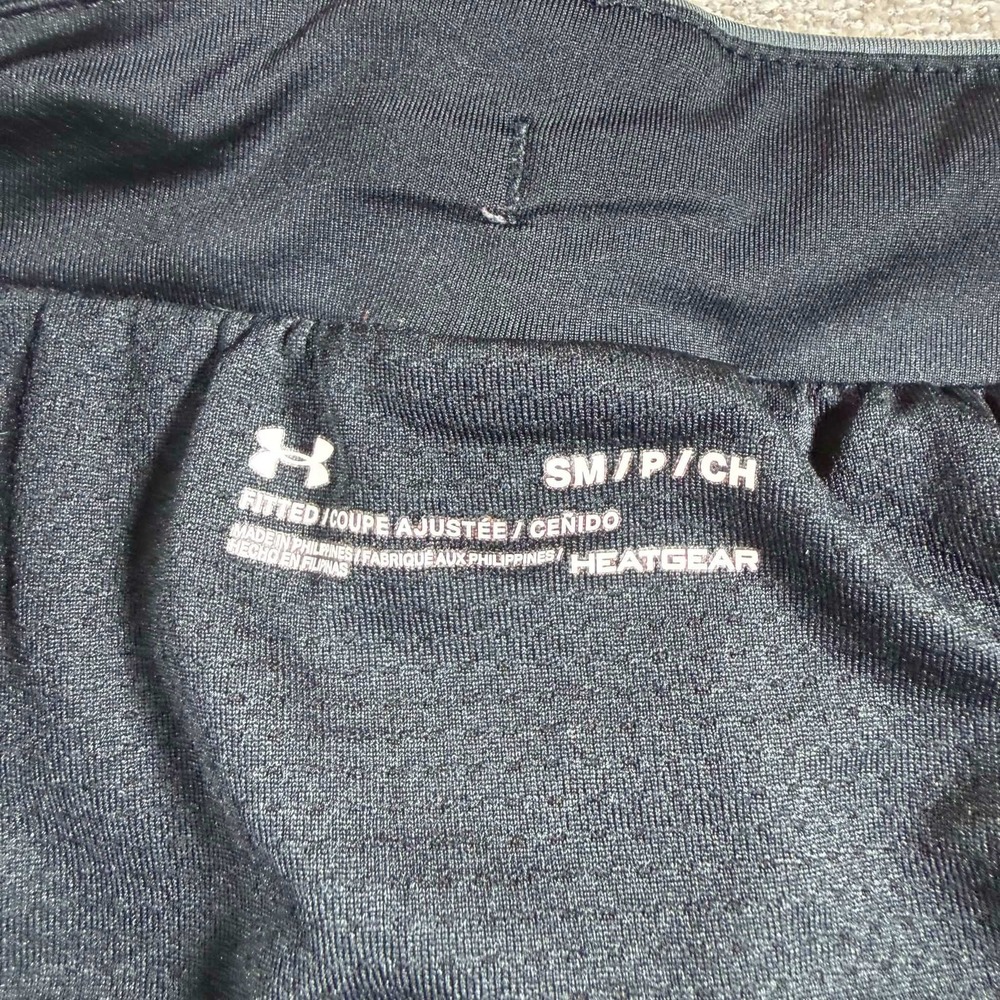 Under Armour Shorts Mens Sm Gray Stretch Speedpocket Running 24/5 Athletic - Picture 5 of 8